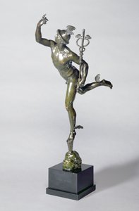 الزئبق ، c.1800-30 (برونزية)